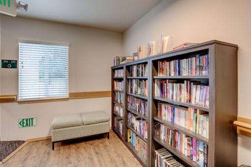 Bookcase at VINTAGE AT NAPA, California