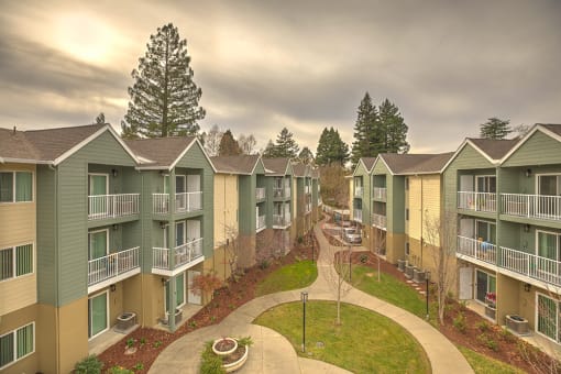 View of exterior of community at VINTAGE AT NAPA, California