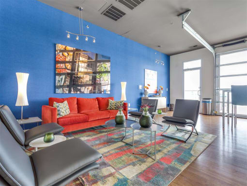 Resort Style Living Rooms at Greenway at Fisher Park, North Carolina, 27401