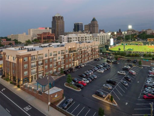 Aerial View Of Property at Greenway at Stadium Park, Greensboro, NC, 27401