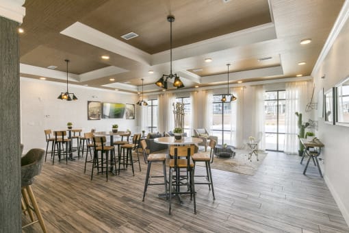 Luxury Social Room at Aventura at Maryland Oaks, St. Louis, MO 63146