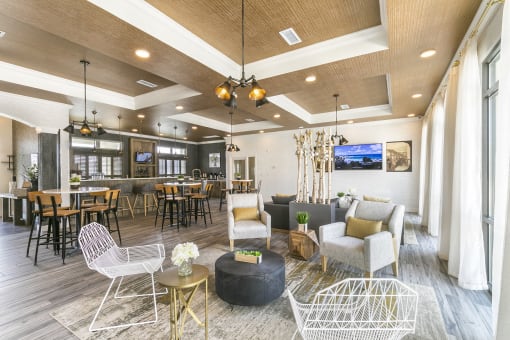 Modern Lounge at Aventura at Maryland Oaks