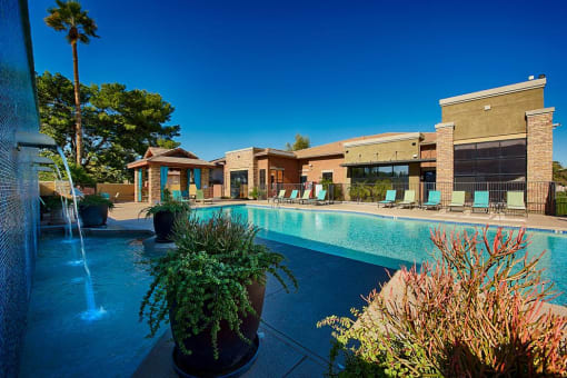 Heated Pool with Cabanas at Residences at FortyTwo25, Arizona, 85008