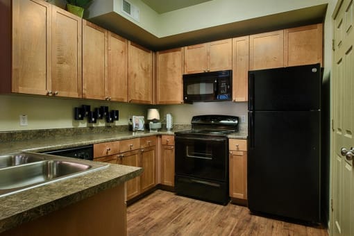 Remodeled Kitchens with Custom Cabinetry at Residences at FortyTwo25, Phoenix