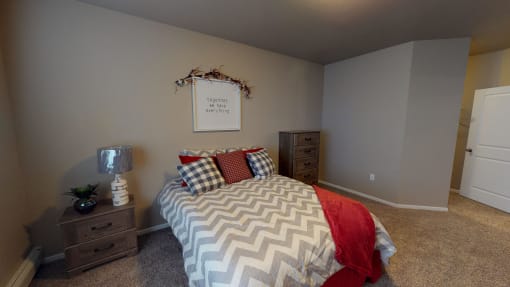 Gorgeous Bedroom at Cascades of Mandan, Mandan, 58554