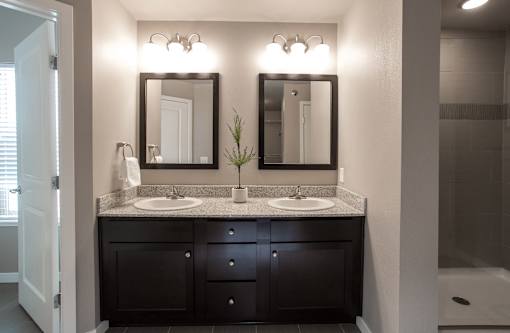 Double Vanity, bathroom