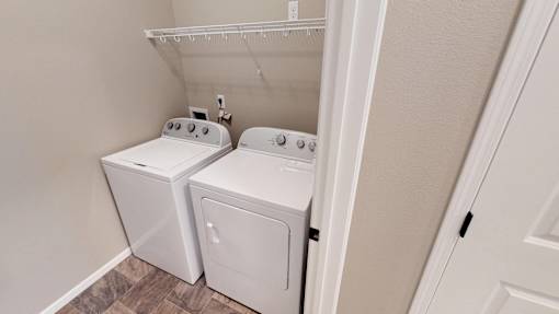 washer and dryer