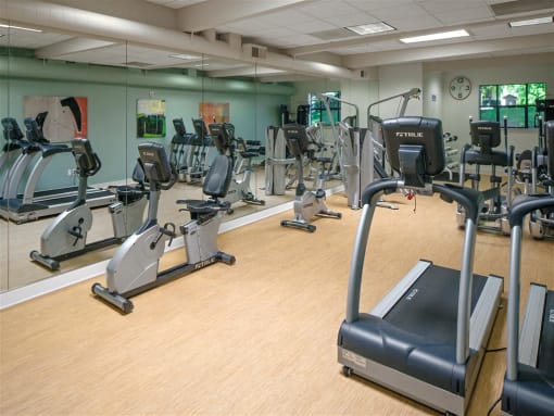 Professional Grade Fitness Center at Parkridge Apartments, Lake Oswego, OR 97035