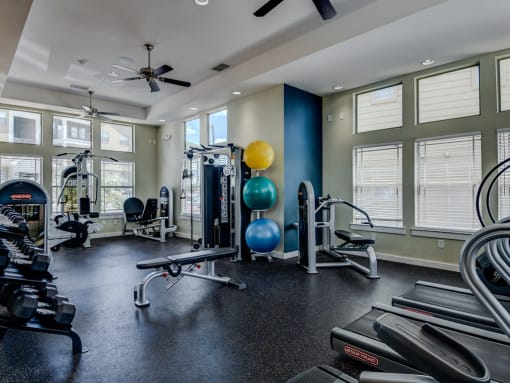 Fitness Studio at La Contessa Luxury Apartments, Laredo, 78045