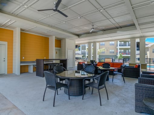 Specious Gathering Area at La Contessa Luxury Apartments, Laredo