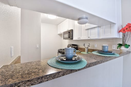 Fairway Manor Apartment Homes Kitchen Area