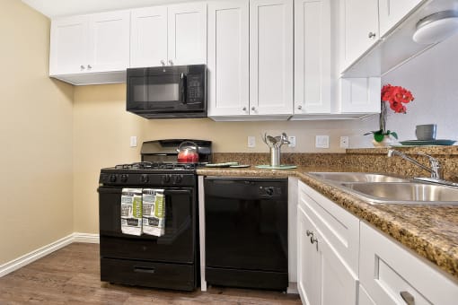 Fairway Manor Apartment Homes Kitchen Area