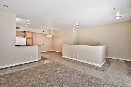 Kitchen With Living Area at TERRAZA DEL SOL, Rancho Cucamonga, 91730