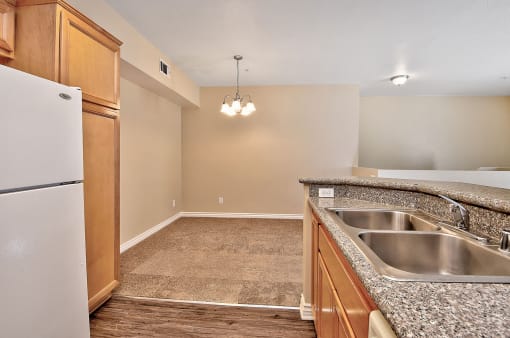 Kitchen With Inbuilt Wash Basin at TERRAZA DEL SOL, Rancho Cucamonga, CA, 91730