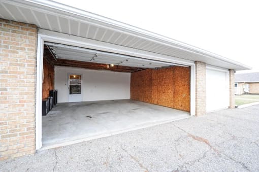 Image of attached garage