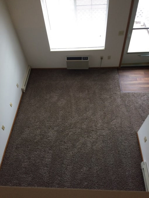 Image of large carpeted living room