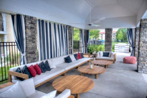 Outdoor Lounge at Runaway Bay, Columbus, OH
