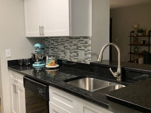 Stainless Steel Sink With Faucet In Kitchen at Runaway Bay, Columbus, OH
