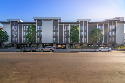 Building exterior and entrance