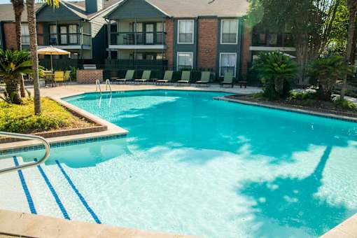 View of pool