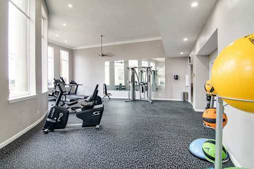 Professional Community Fitness Center at The Village at Bunker Hill in Houston, Texas
