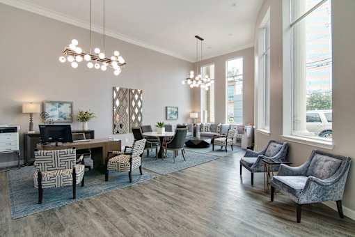 Leasing Office at The Village at Bunker Hill in Houston, Texas