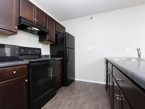 galley kitchen