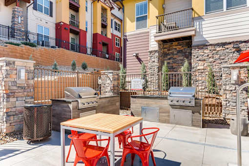 Patio with Grill at Auburn Brook, Colorado