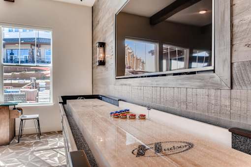 Shuffleboard table at Auburn Brook, Colorado, 80109