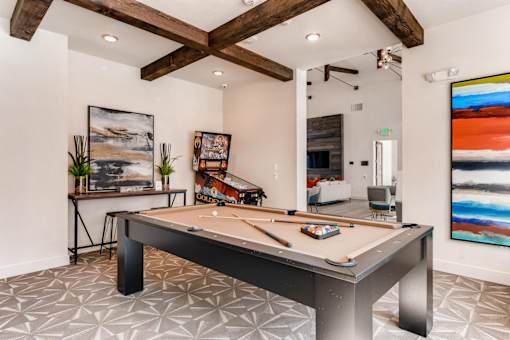 Pool table at Auburn Brook, Castle Rock, CO, 80109