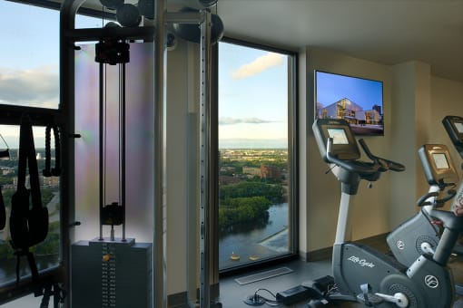 Fitness Center at Churchill, Minneapolis, Minnesota