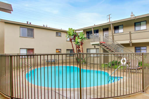 First swimming pool