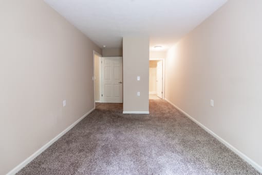 Living Room Area at Bradford Ridge Apartments, Bloomington, IN, 47403