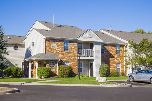 exterior brick apartment at Northlake Farms Apartments, Gurnee, IL 60031