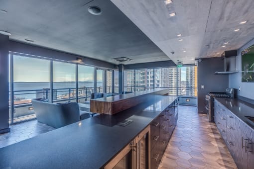 O2 Apartments Kitchen and Dining Area