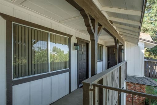 Private Balcony or Patio at Scottsmen Too Apartments, California