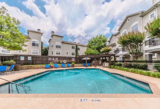 resort style pool