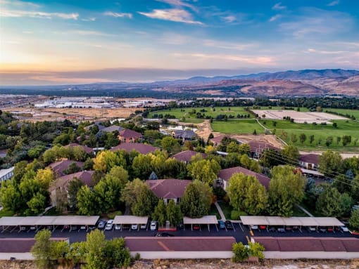 Aerial view  at Columbia Village, Boise, 83716