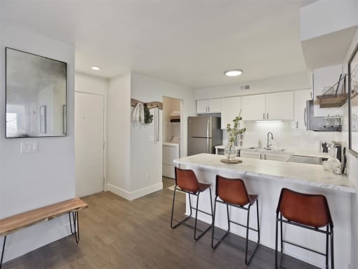 Gourmet Kitchen With Island at Columbia Village, Boise