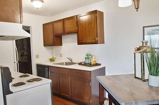 Kitchen  at Cambridge Towers Apartments, Minnesota