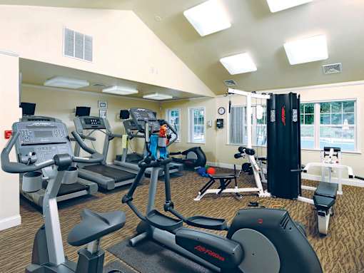Gym at The Apartments at Owings Run, Owings Mills