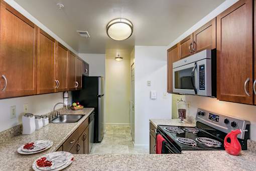 Kitchen at The Apartments at Owings Run, Maryland