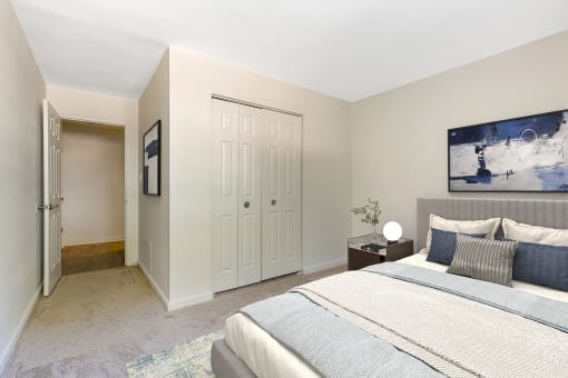 Large Bedroom at Copper and Quarry Village, Pikesville, Maryland
