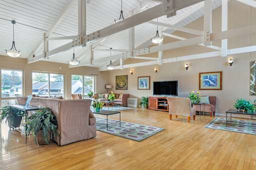 Clubhouse at The Apartments at Saddle Brooke, Cockeysville, Maryland