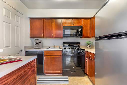 Furnished Kitchen at The Apartments at Saddle Brooke, Cockeysville, 21030