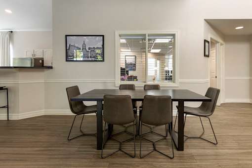 Dining Area at The Apartments at Canterbury, Rosedale