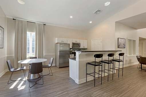 Clubhouse Kitchen at The Apartments at Canterbury, Maryland, 21237