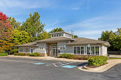 Leasing Office Exterior at The Apartments at Canterbury, Rosedale, MD, 21237