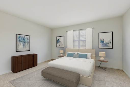 Bedroom at The Apartments at Canterbury, Rosedale, MD