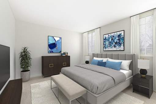 Large Bedroom at The Apartments at Canterbury, Rosedale, Maryland